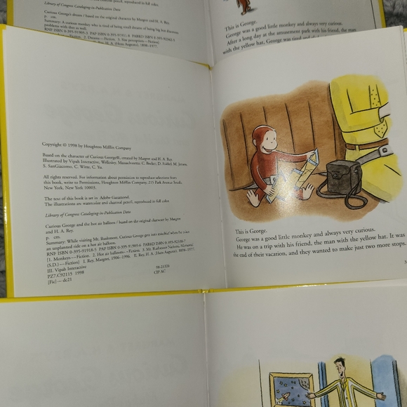 Curious George book - Picture 11 of 12
